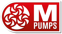 M PUMPS logo
